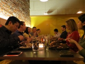 Ten of us met at Poppy, located at 622 Broadway E., Seattle on April 2.