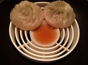 The fragile lobster coral xiao long boa melted in my mouth. Photo by Christine Willmsen