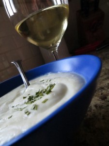 Cauliflower soup with fennel adds depth to this dinner. Photo by Christine Willmsen