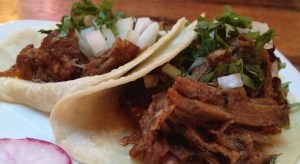 Tacos at El Borracho are just a $1 each during happy hour. Photo by Christine Willmsen